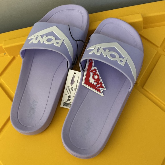 New PONY WAVE ATHSH White Purple - Picture 3 of 7